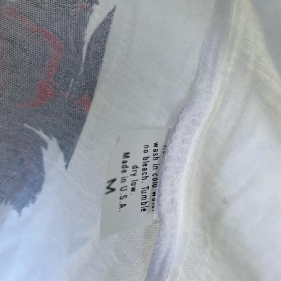 TRUE LOVE & FALSE IDOLS White Graphic Men's Shirt Size Medium - Picture 5 of 5